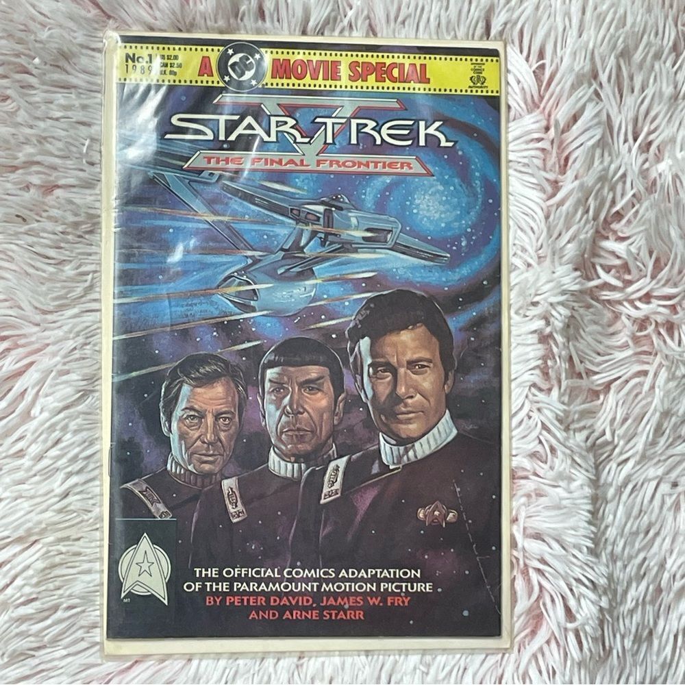 STAR TREK V: THE FINAL
FRONTIER comics DC